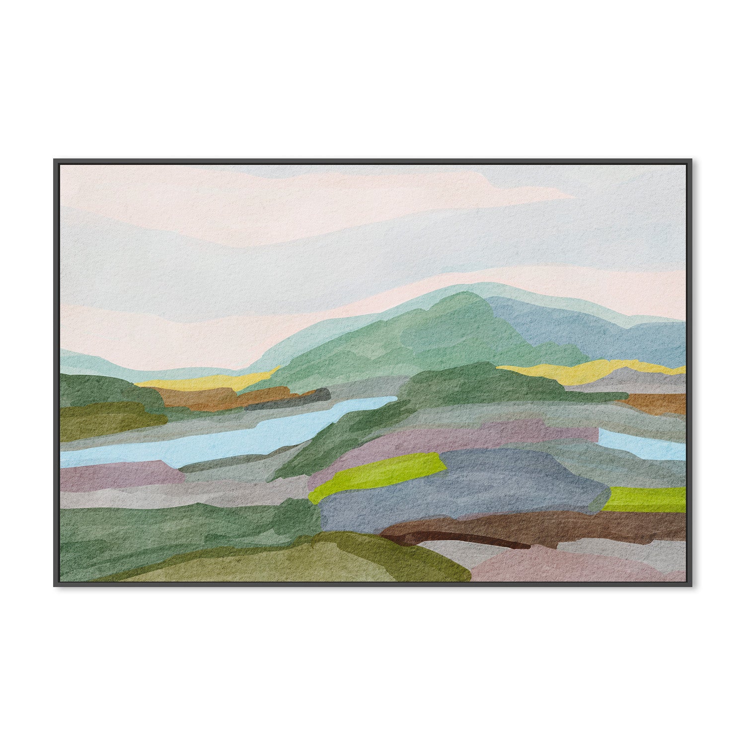 wall-art-print-canvas-poster-framed-Earthy Tones Escape , By Nikita Jariwala-3