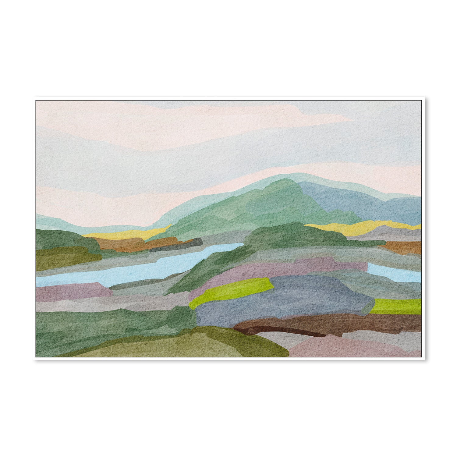 wall-art-print-canvas-poster-framed-Earthy Tones Escape , By Nikita Jariwala-5