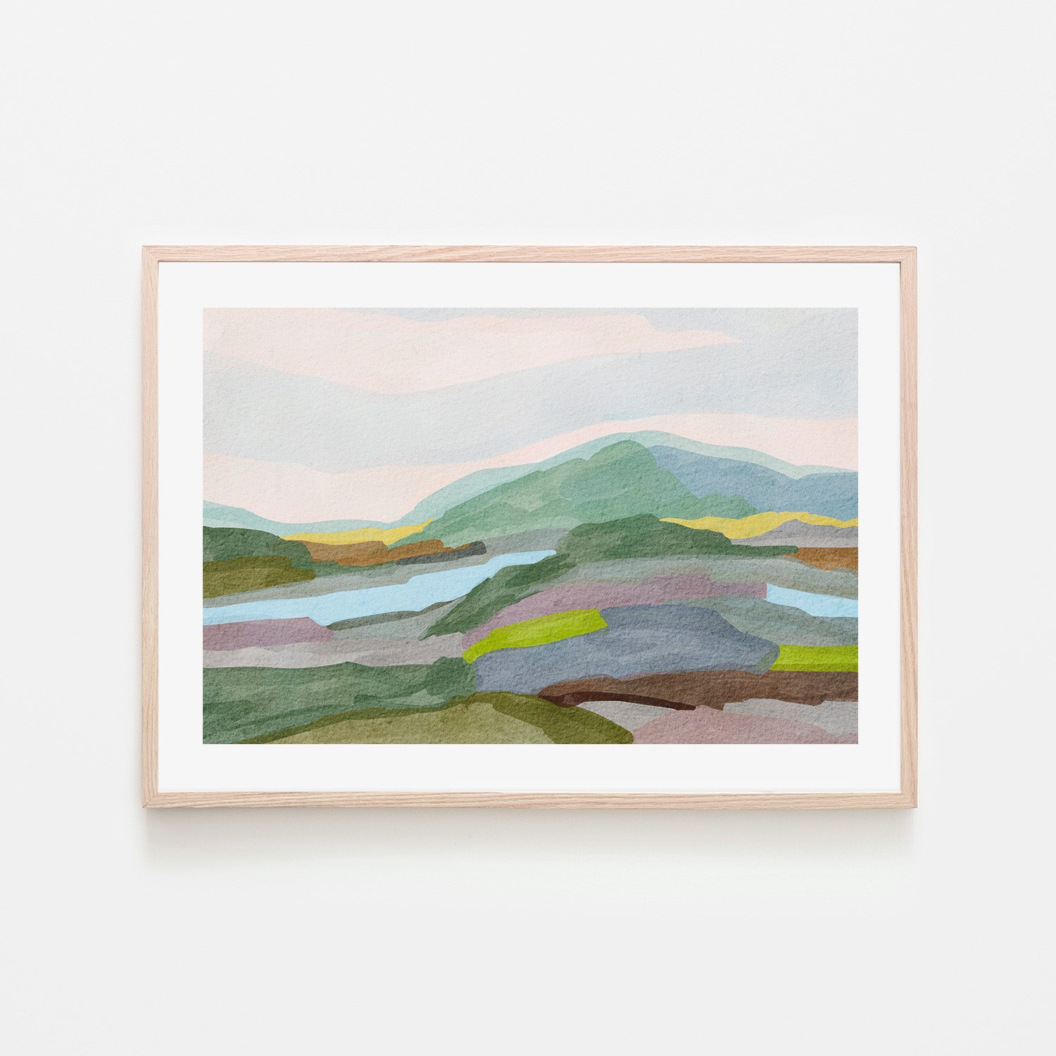 wall-art-print-canvas-poster-framed-Earthy Tones Escape , By Nikita Jariwala-6