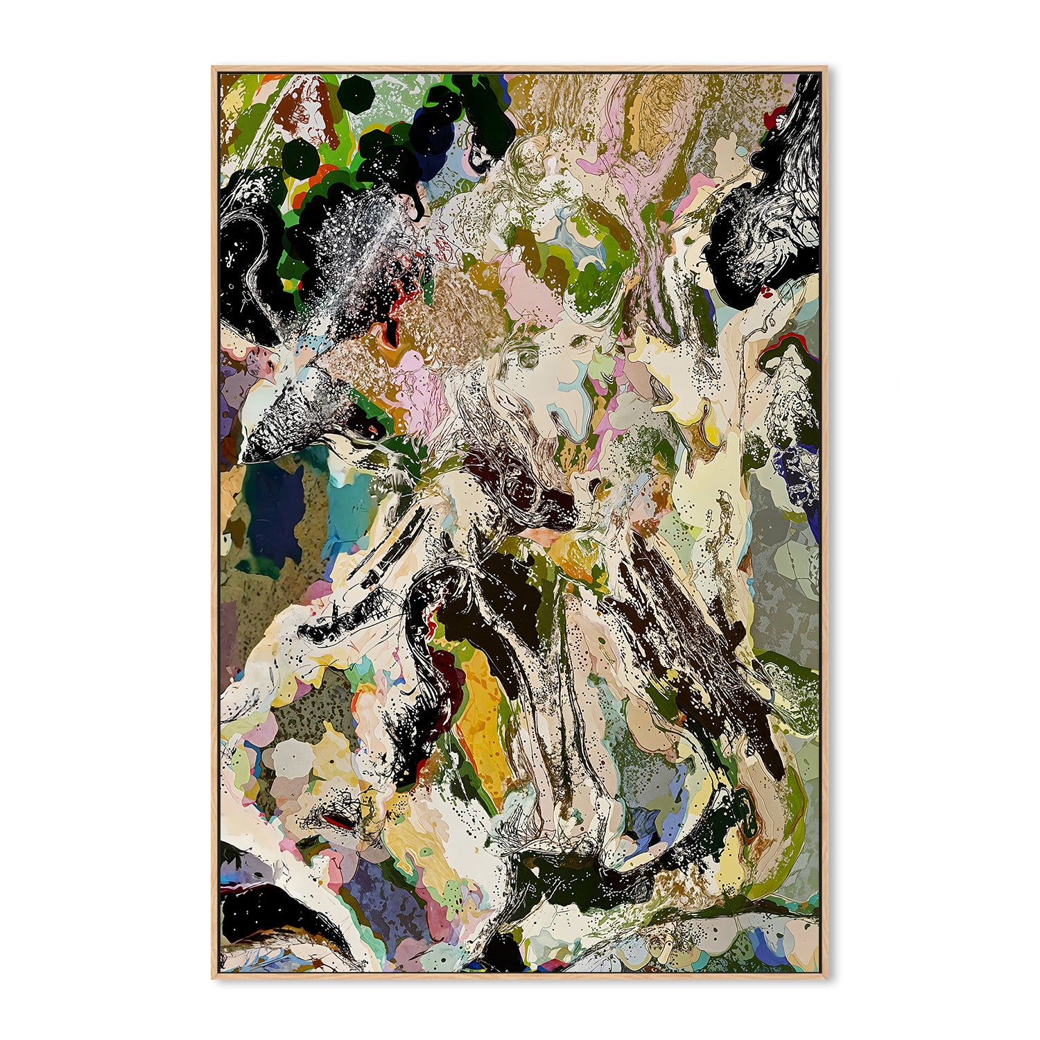 wall-art-print-canvas-poster-framed-Echoes Beneath the Surface-4