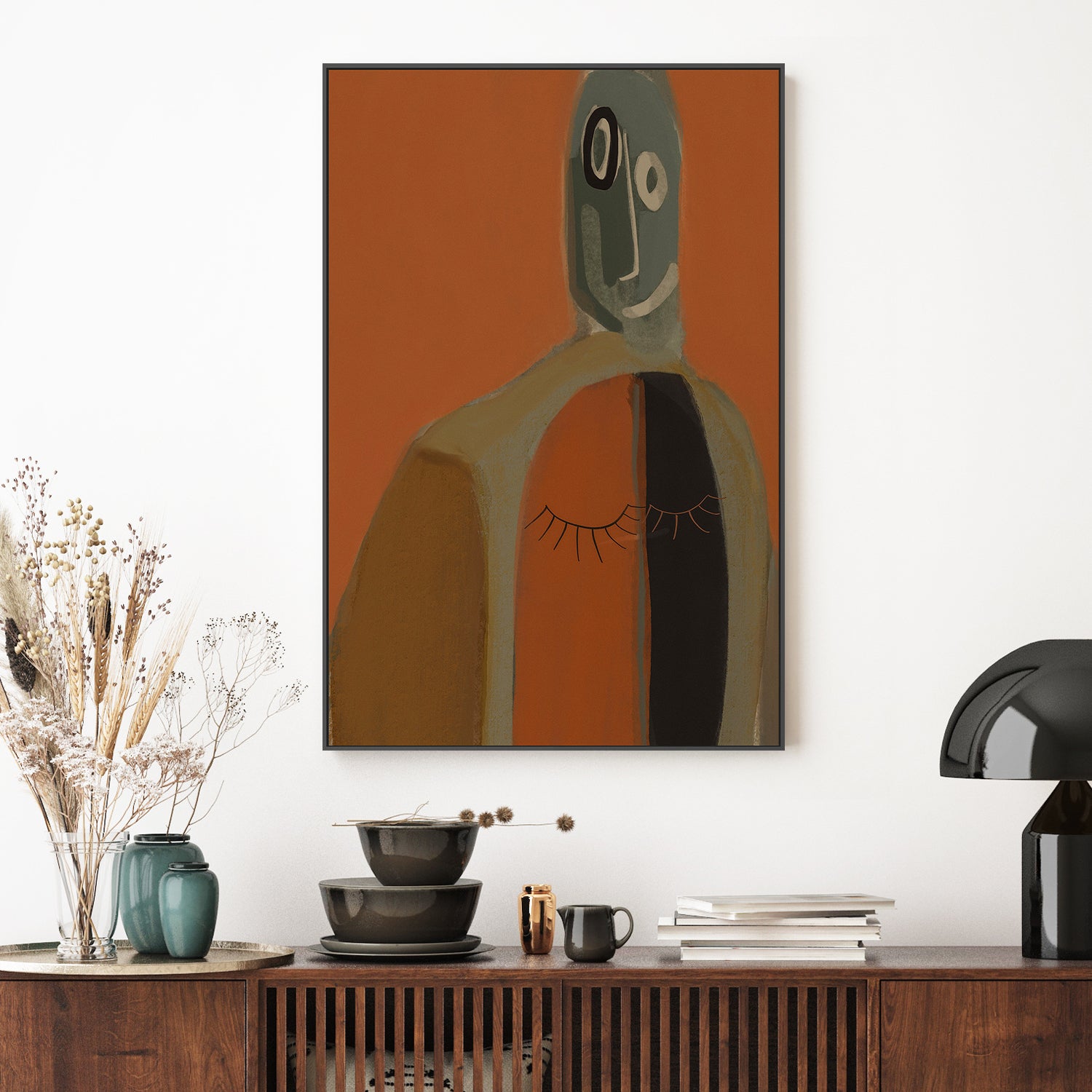 wall-art-print-canvas-poster-framed-Echoes of the Unseen World , By Rohan Sharma-2