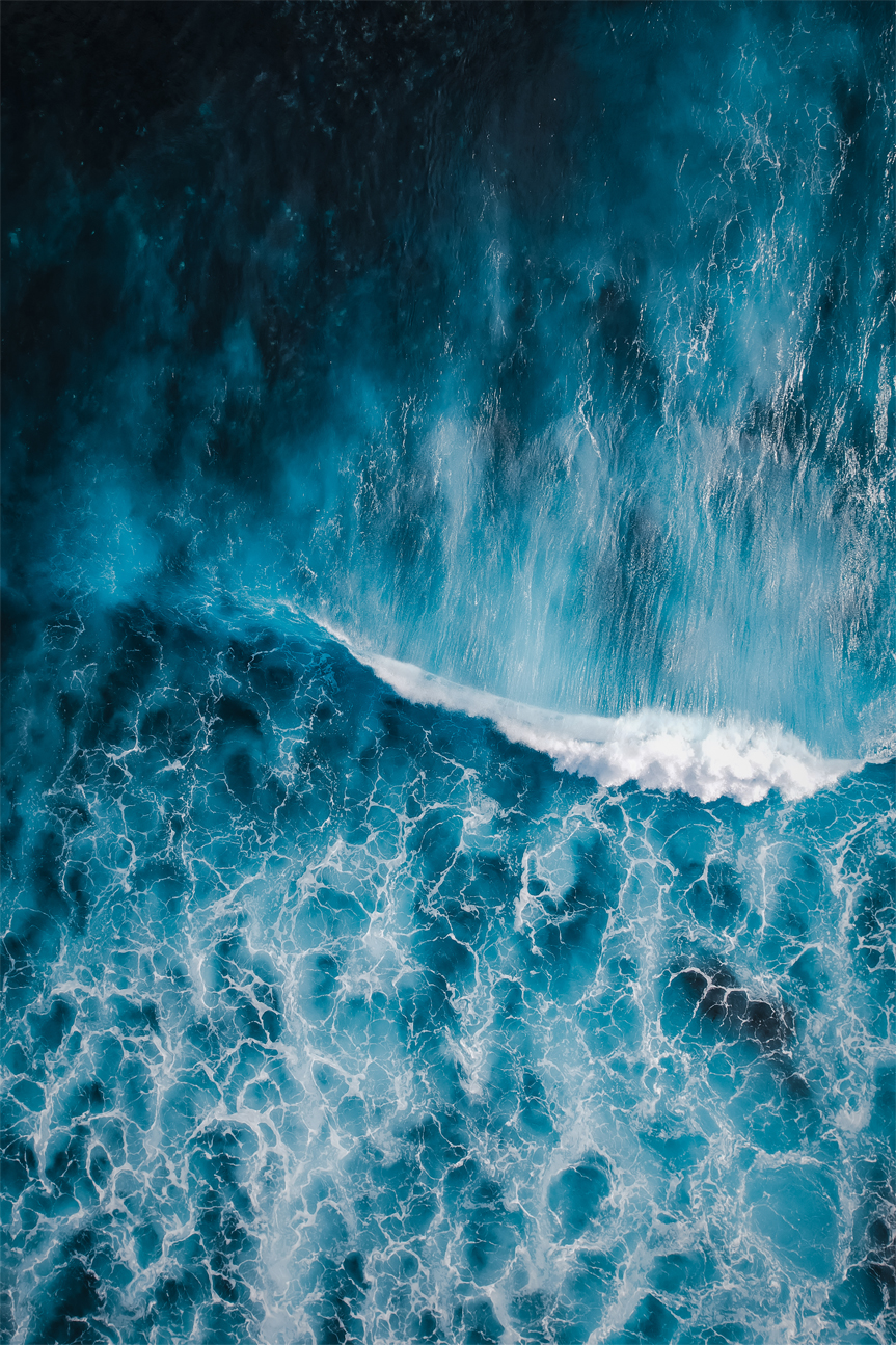 wall-art-print-canvas-poster-framed-Electric Wave, Yallingup , By Maddison Harris-1
