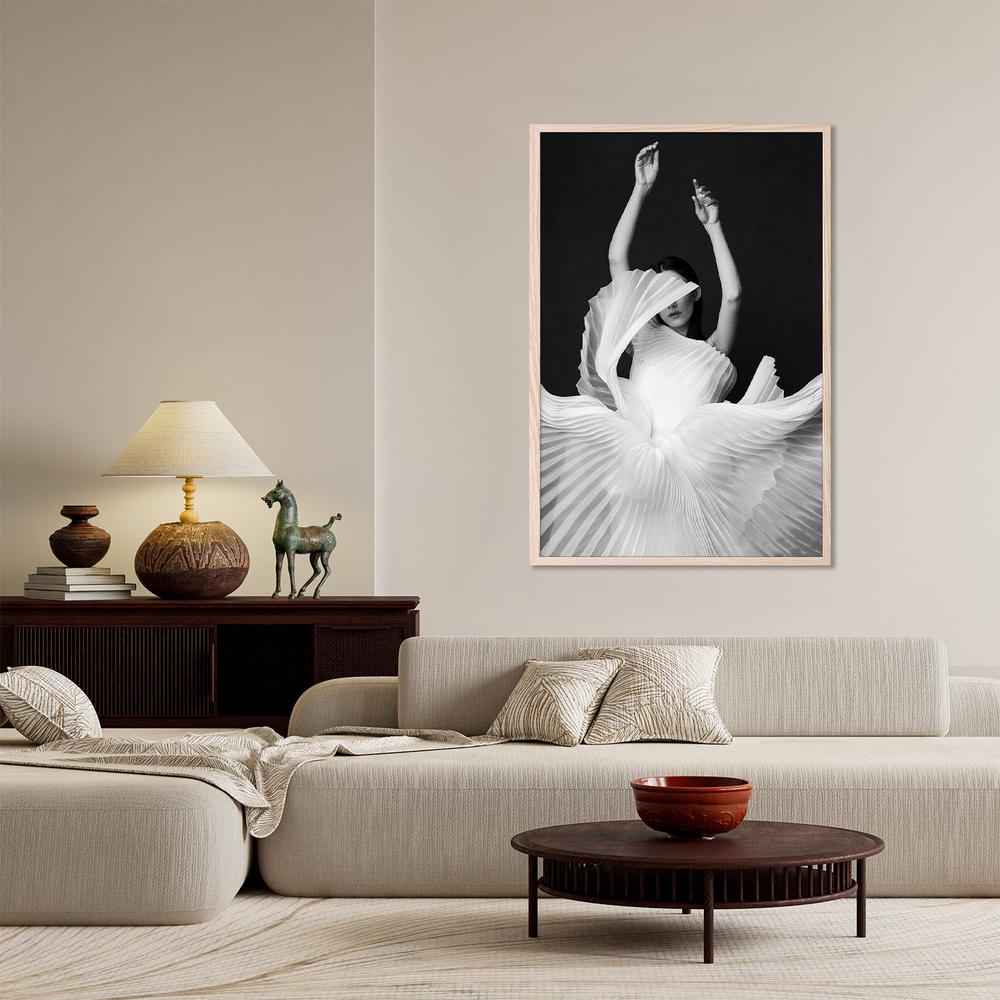 wall-art-print-canvas-poster-framed-Elegant Fabric Dance-8