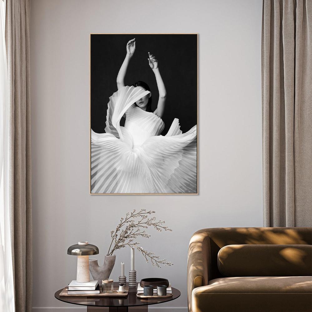 wall-art-print-canvas-poster-framed-Elegant Fabric Dance-9