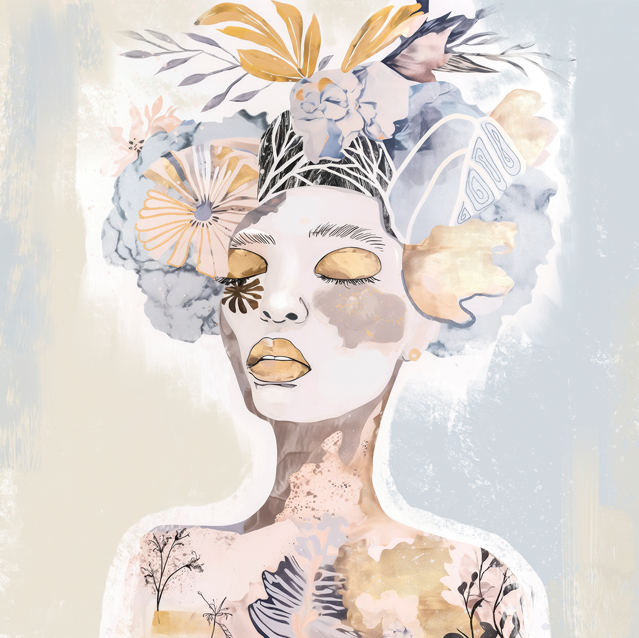 wall-art-print-canvas-poster-framed-Elora , By Bella Eve-1