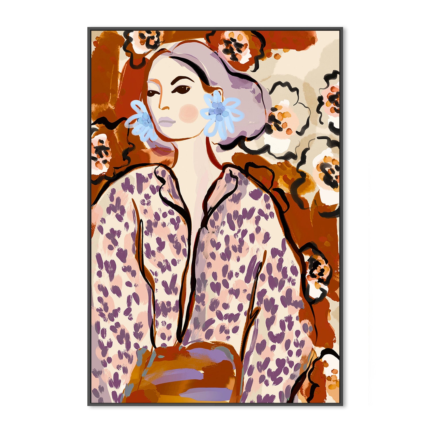 wall-art-print-canvas-poster-framed-Ember Gaze-3