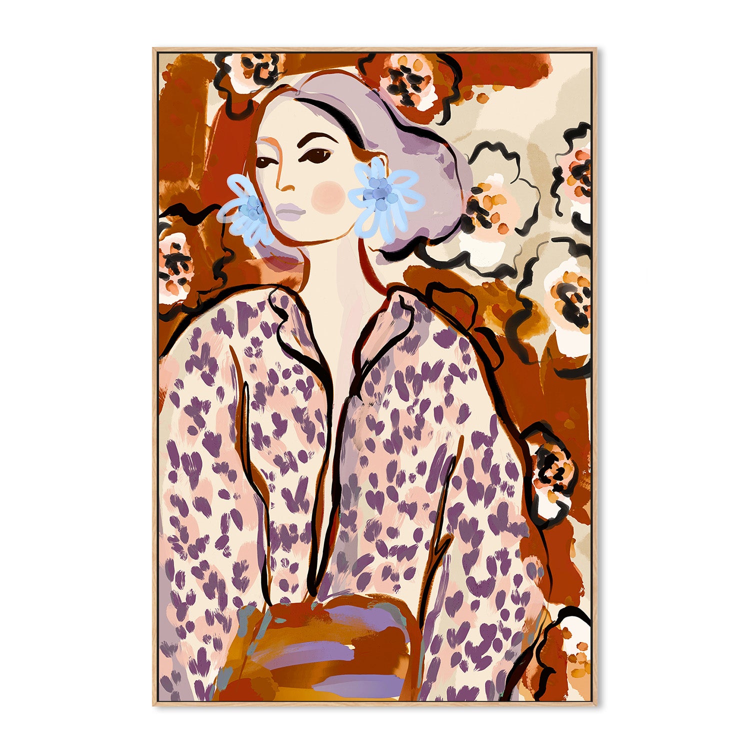 wall-art-print-canvas-poster-framed-Ember Gaze-4