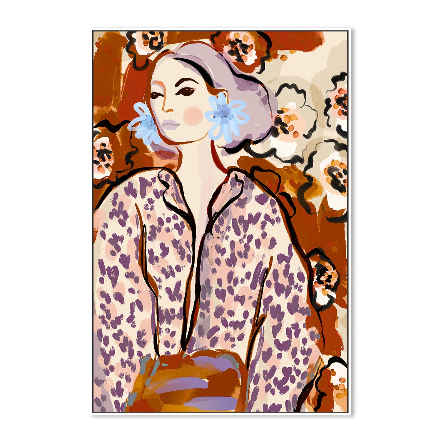 wall-art-print-canvas-poster-framed-Ember Gaze-5