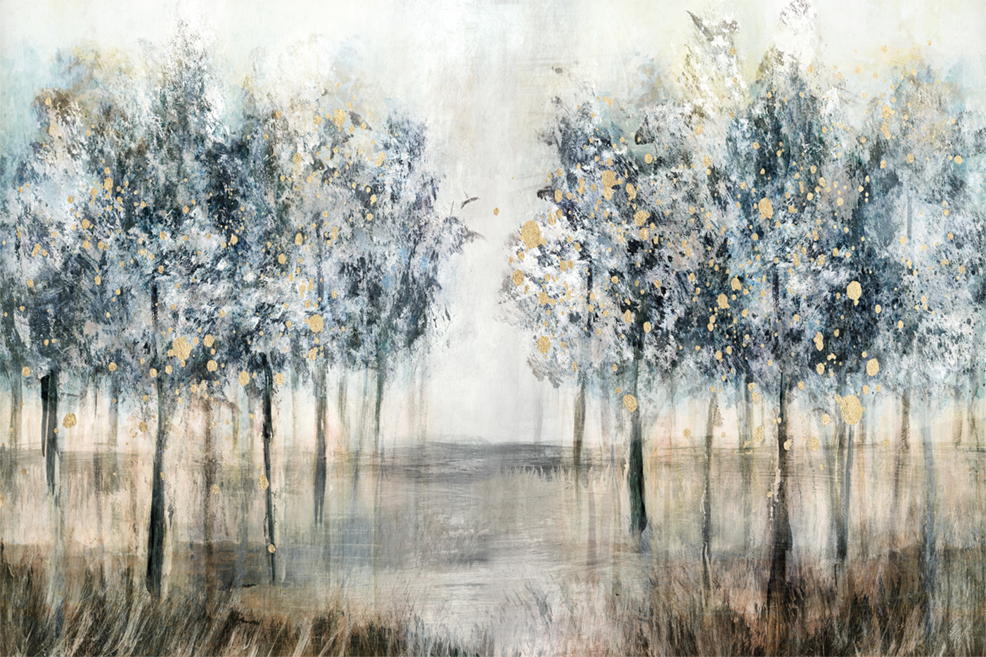 wall-art-print-canvas-poster-framed-Enchanted Forest , By Nina Blue-1
