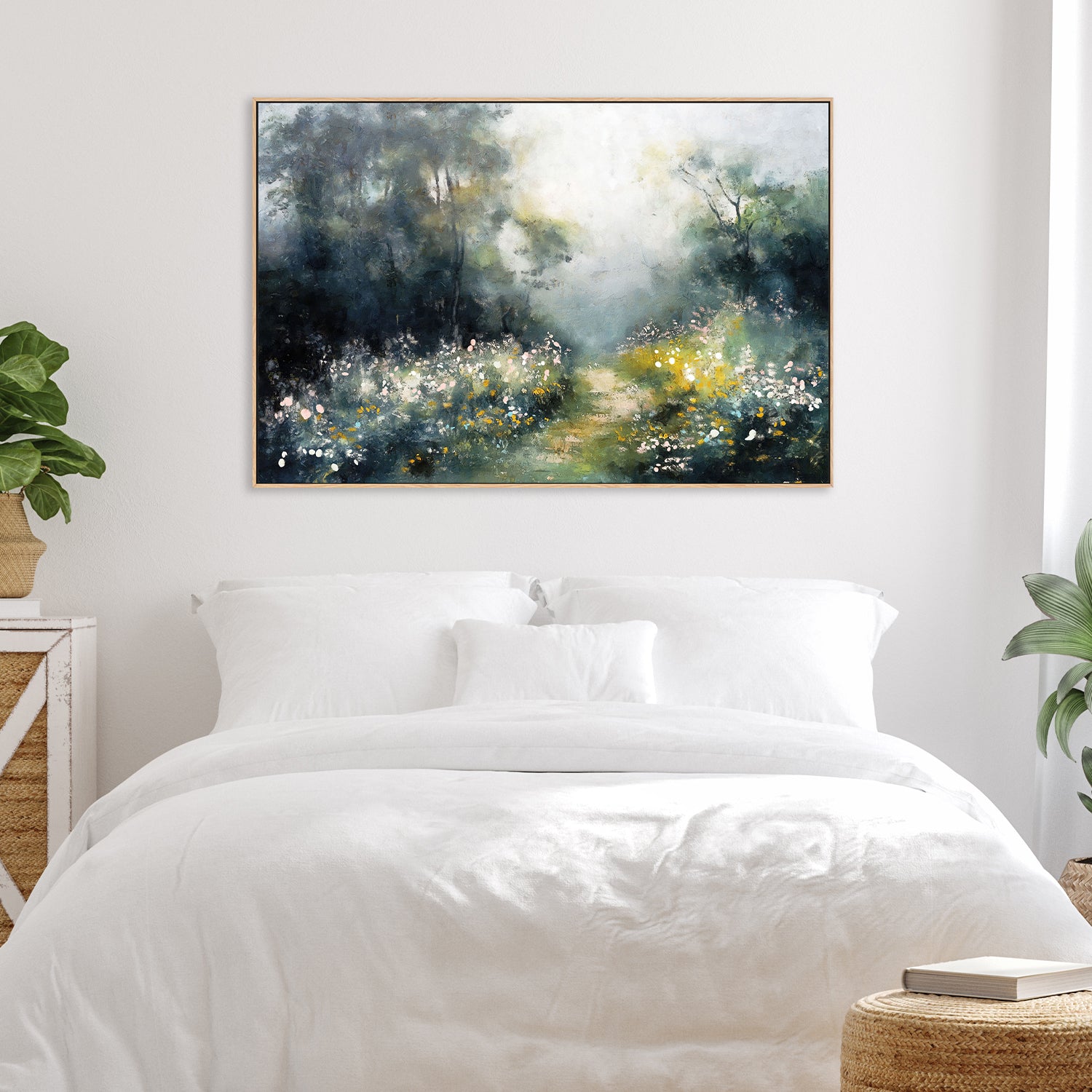 wall-art-print-canvas-poster-framed-Enchanted Forrest, Style A-2
