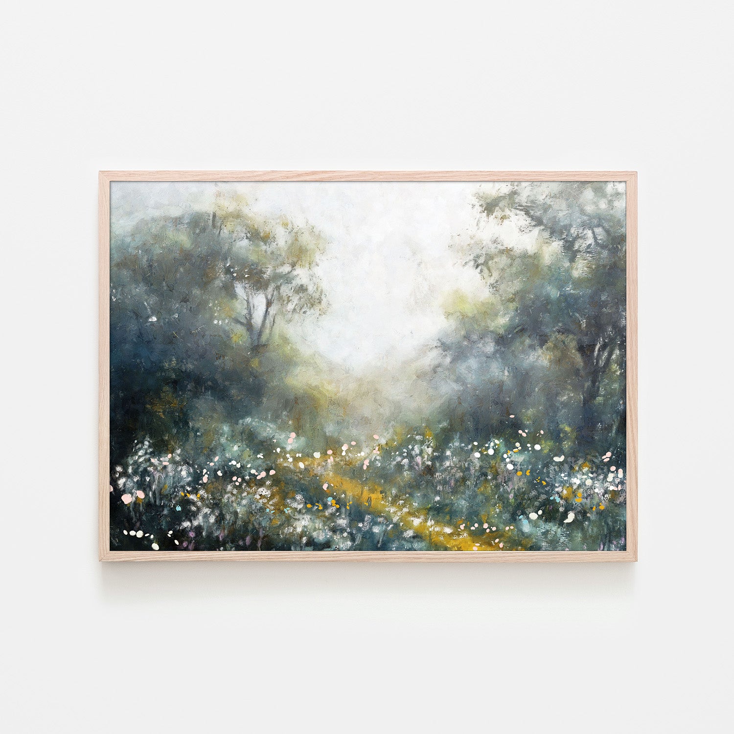 wall-art-print-canvas-poster-framed-Enchanted Forrest, Style B-6