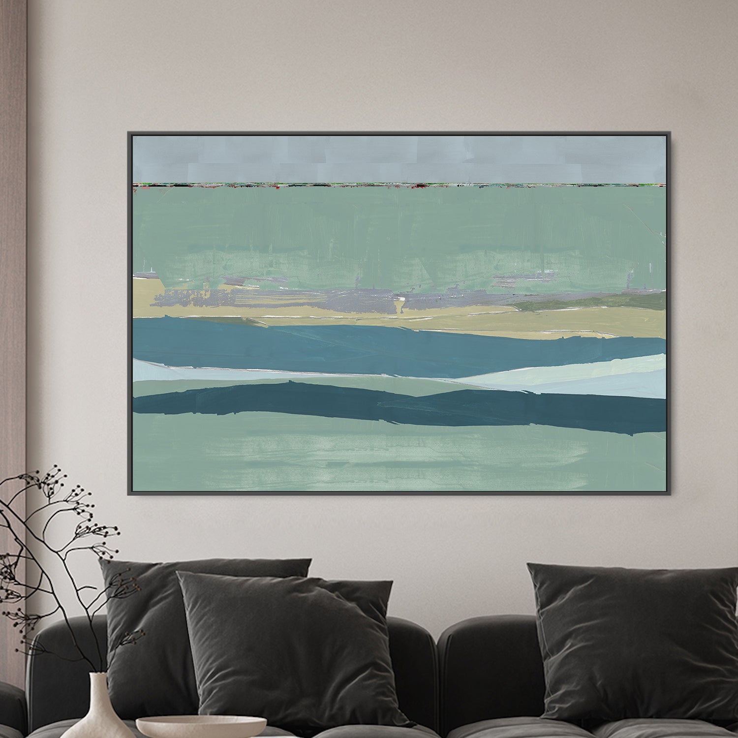 wall-art-print-canvas-poster-framed-Enchanting Hills , By Cartissi-2