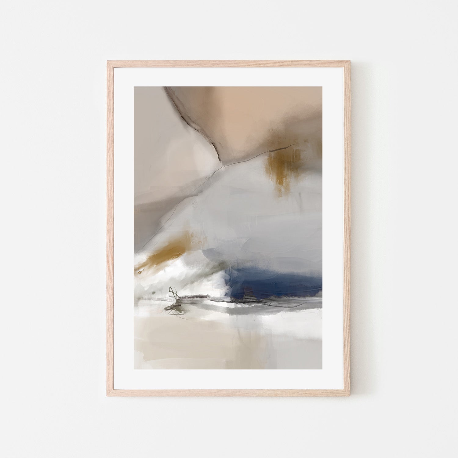 wall-art-print-canvas-poster-framed-End Of Beginning Abstract, Style B , By Karine Tonial Grimm-6