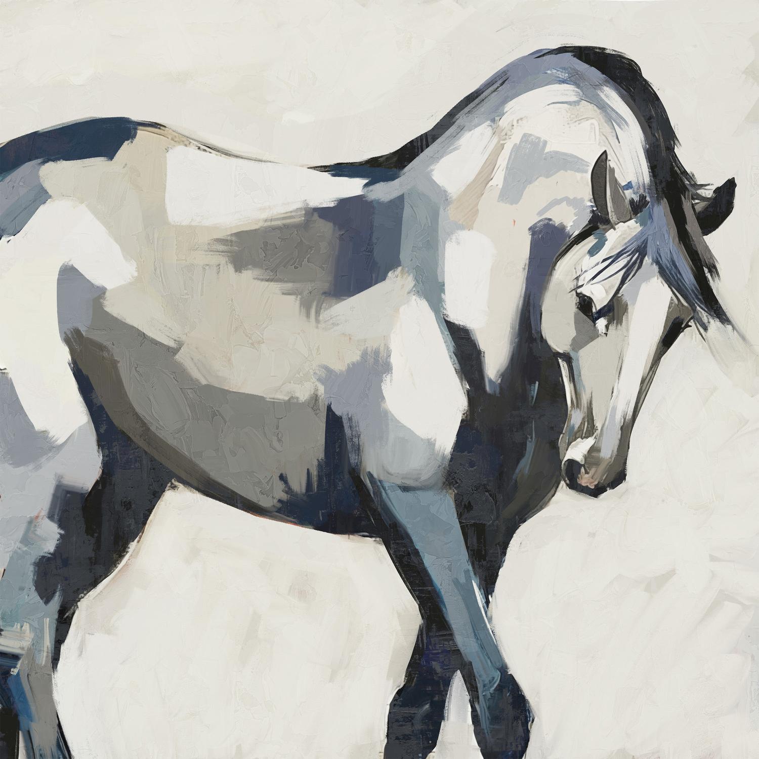 wall-art-print-canvas-poster-framed-Equine Elegance, Style A-1