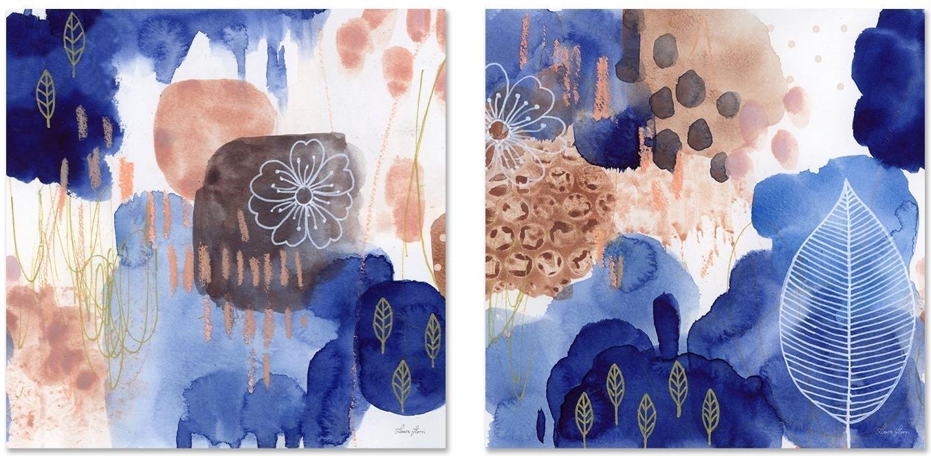 wall-art-print-canvas-poster-framed-Essence of Life, Set of 2-by-Laura Horn-Gioia Wall Art