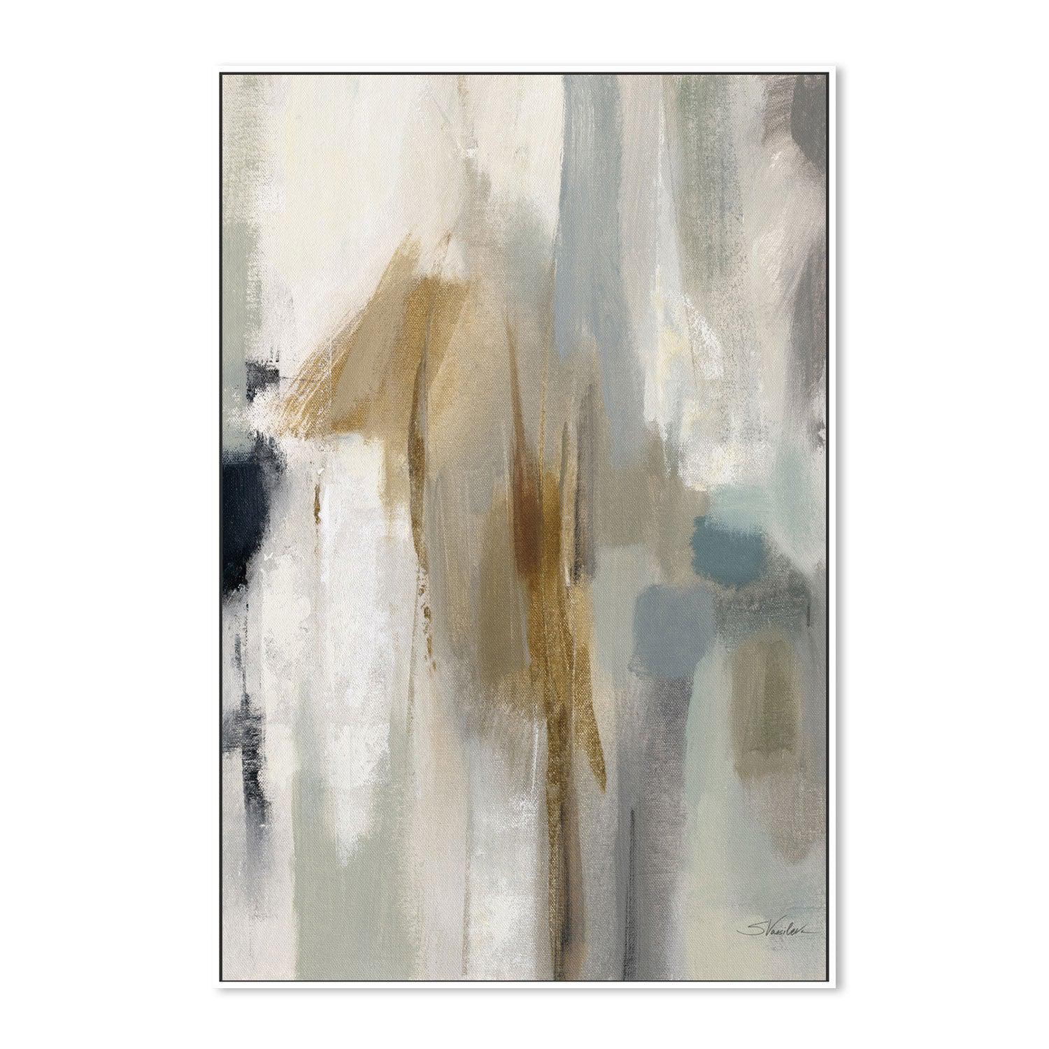 wall-art-print-canvas-poster-framed-Ethereal Sandy Beach, Style A-by-Silvia Vassileva-Gioia Wall Art