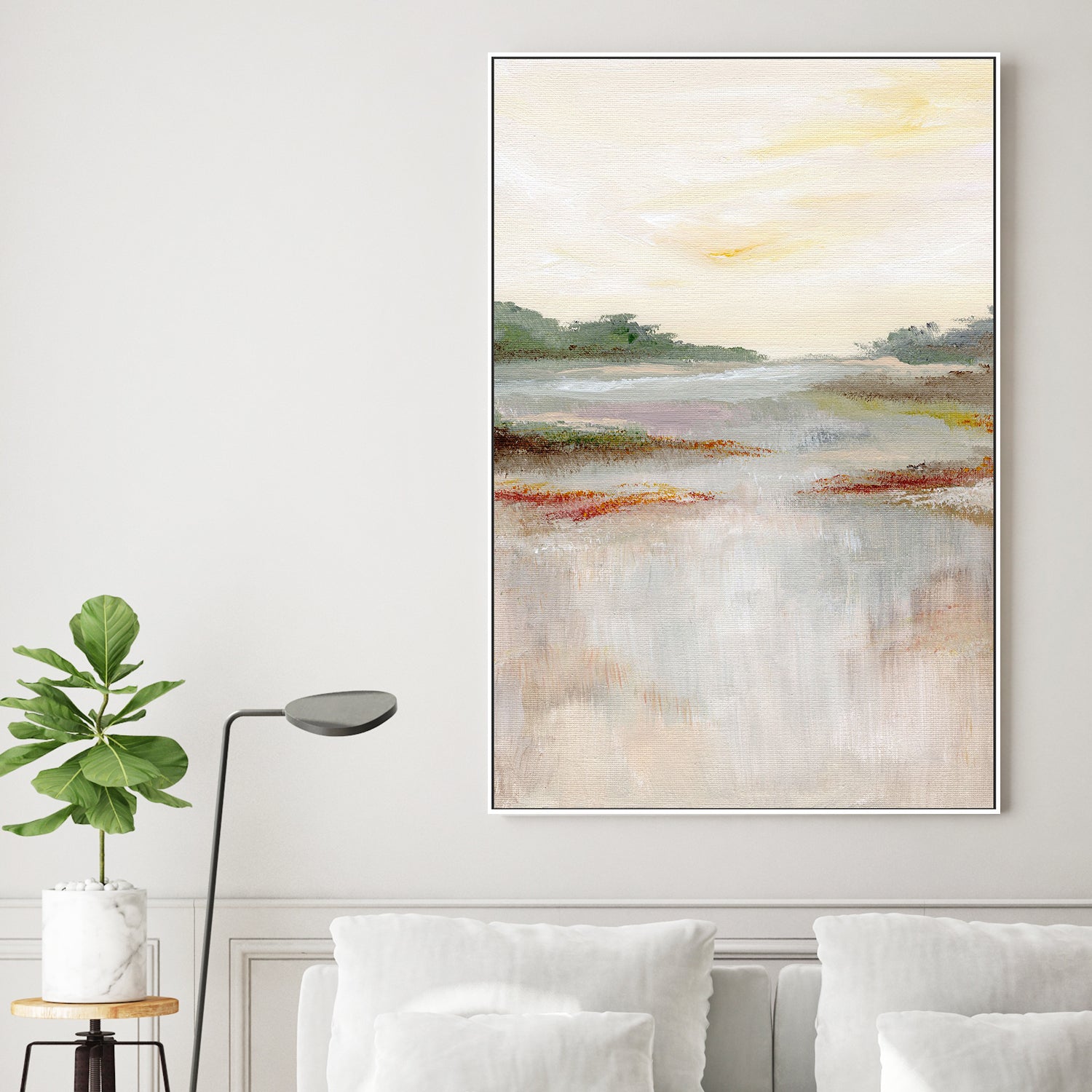 wall-art-print-canvas-poster-framed-Ethereal Vistas , By Nikita Jariwala-2