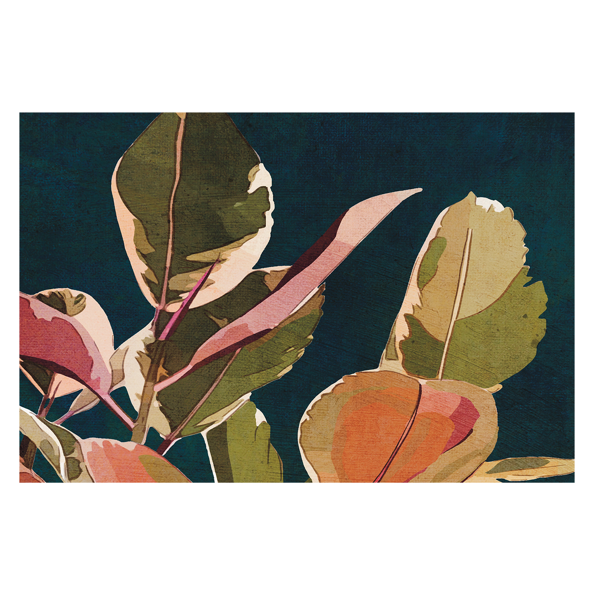 wall-art-print-canvas-poster-framed-Evening Floral, Set of 2 , By Lisa Nohren-7