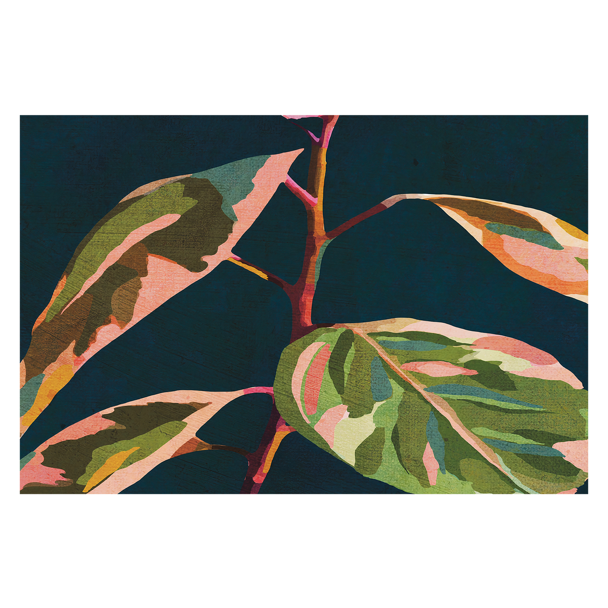 wall-art-print-canvas-poster-framed-Evening Floral, Set of 2 , By Lisa Nohren-8