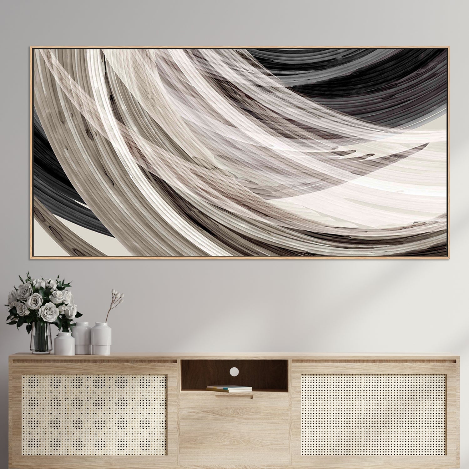 wall-art-print-canvas-poster-framed-Faded Streams, Style A-2