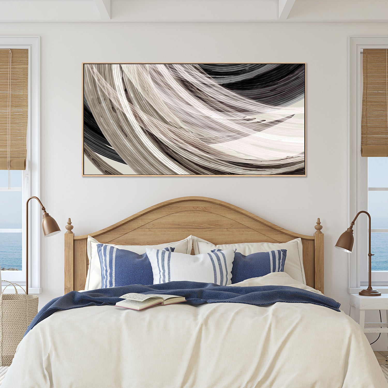 wall-art-print-canvas-poster-framed-Faded Streams, Style B-7