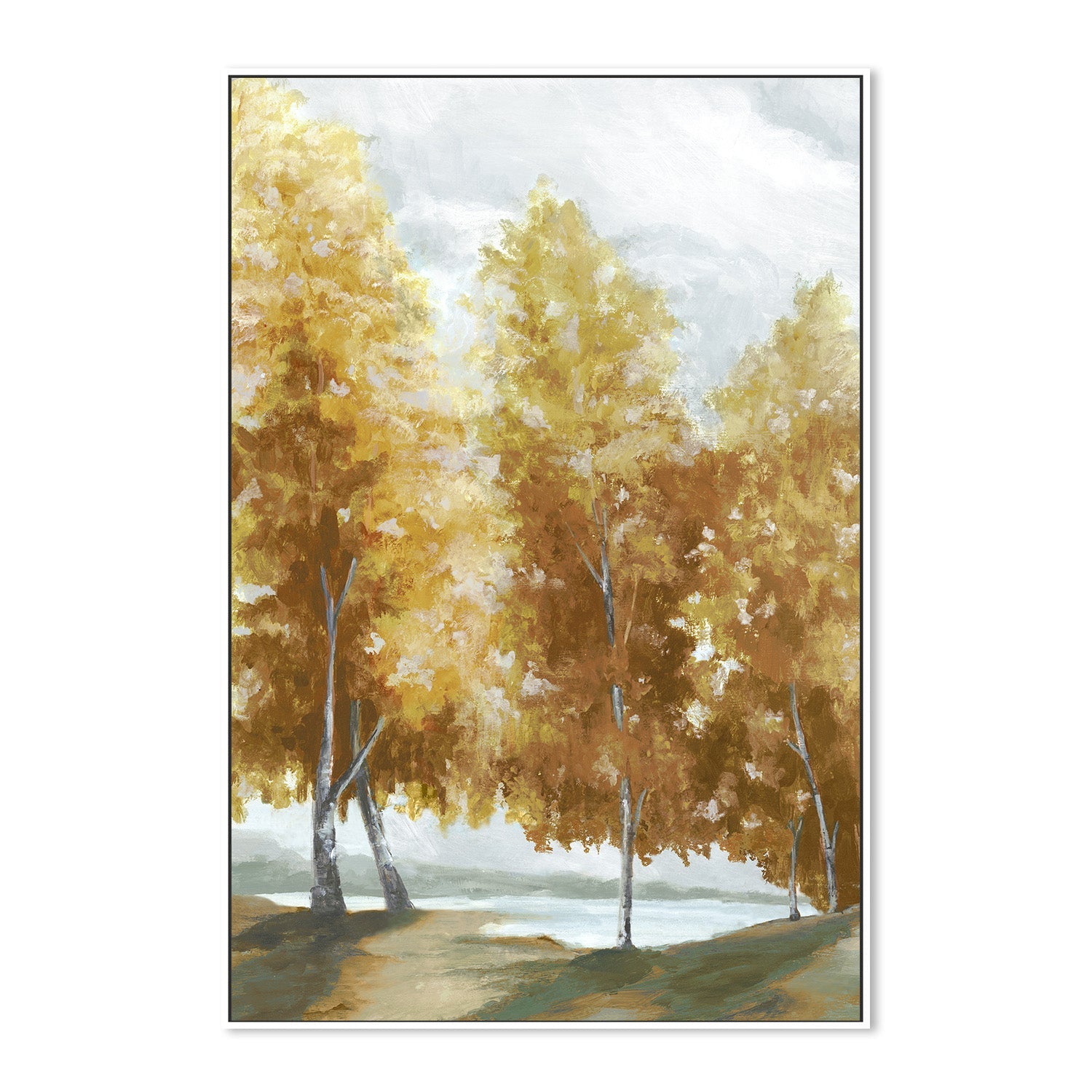 wall-art-print-canvas-poster-framed-Fall Coloured Trees , By Eva Watts-5