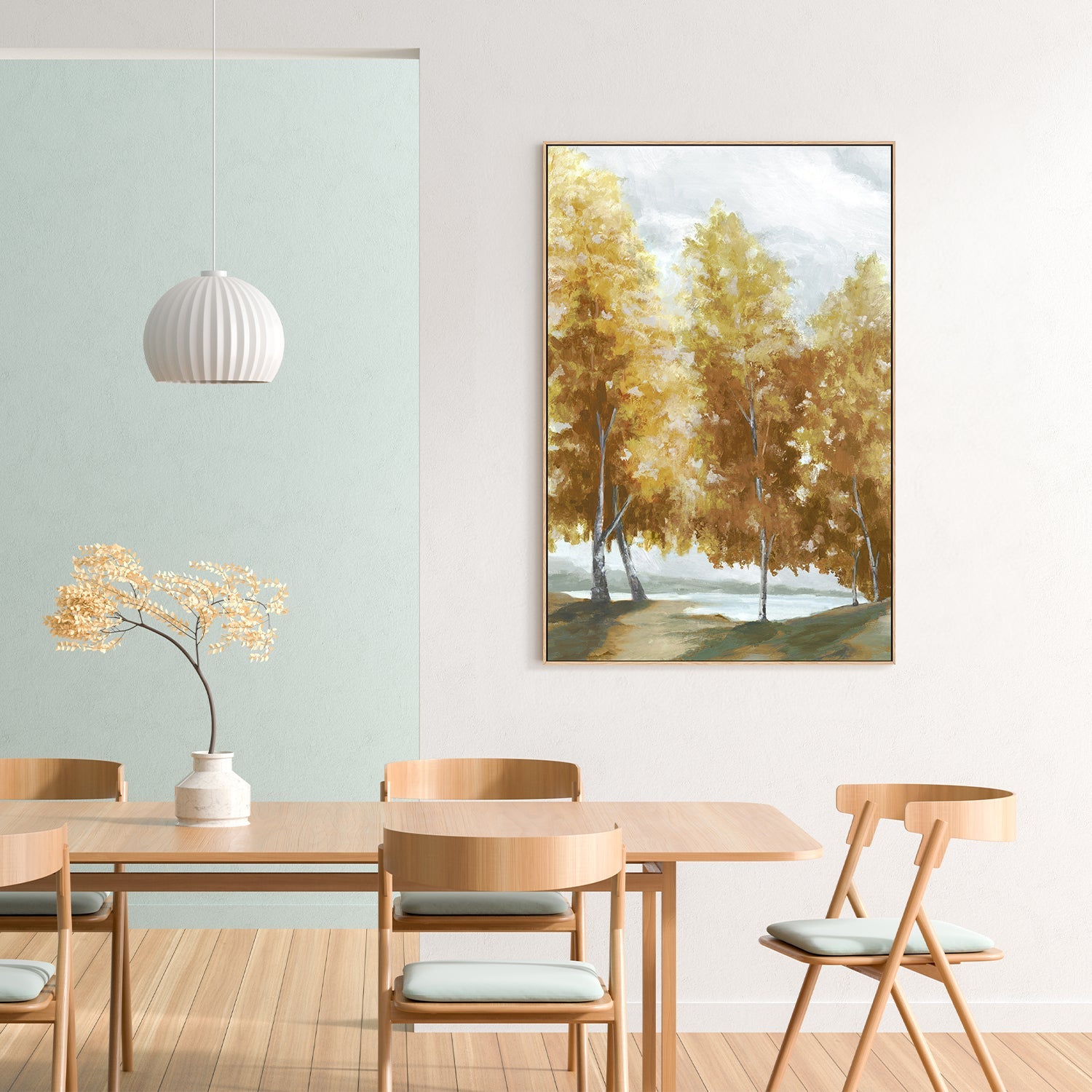wall-art-print-canvas-poster-framed-Fall Coloured Trees , By Eva Watts-7