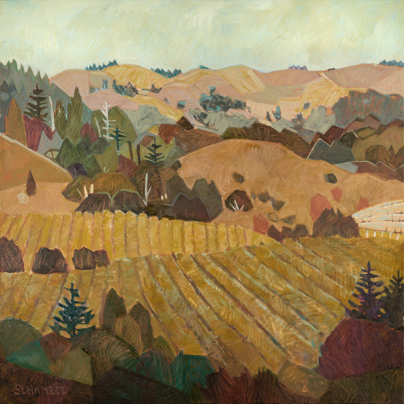 wall-art-print-canvas-poster-framed-Fall Fragrance At The Vineyard , By Liana Steinmetz-1