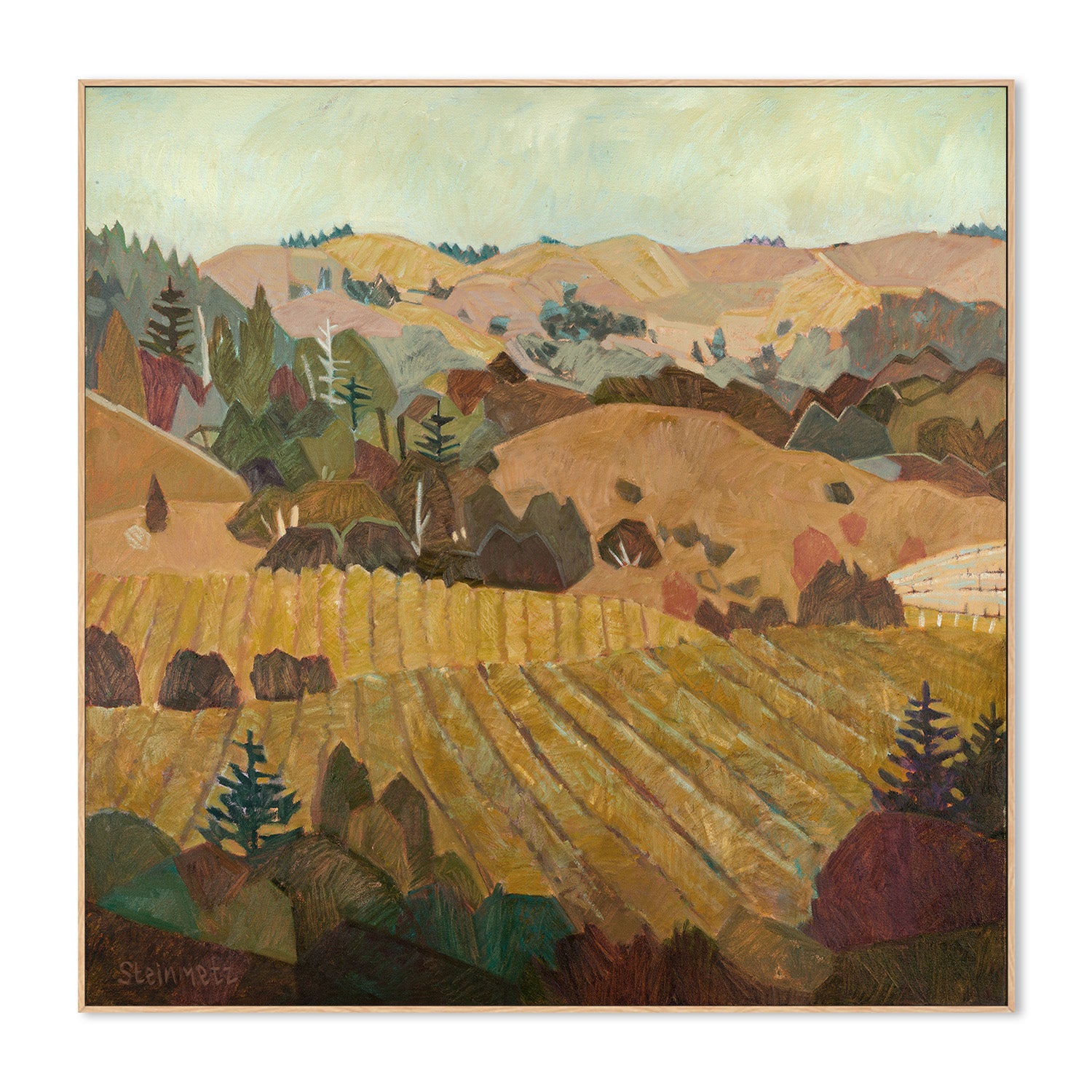wall-art-print-canvas-poster-framed-Fall Fragrance At The Vineyard , By Liana Steinmetz-4