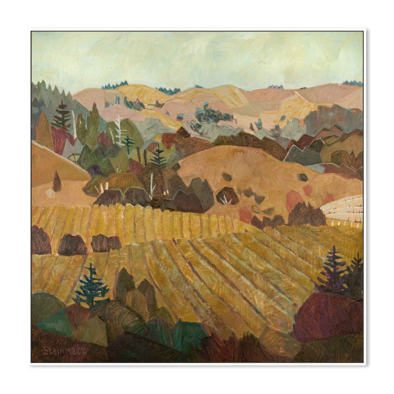 wall-art-print-canvas-poster-framed-Fall Fragrance At The Vineyard , By Liana Steinmetz-5