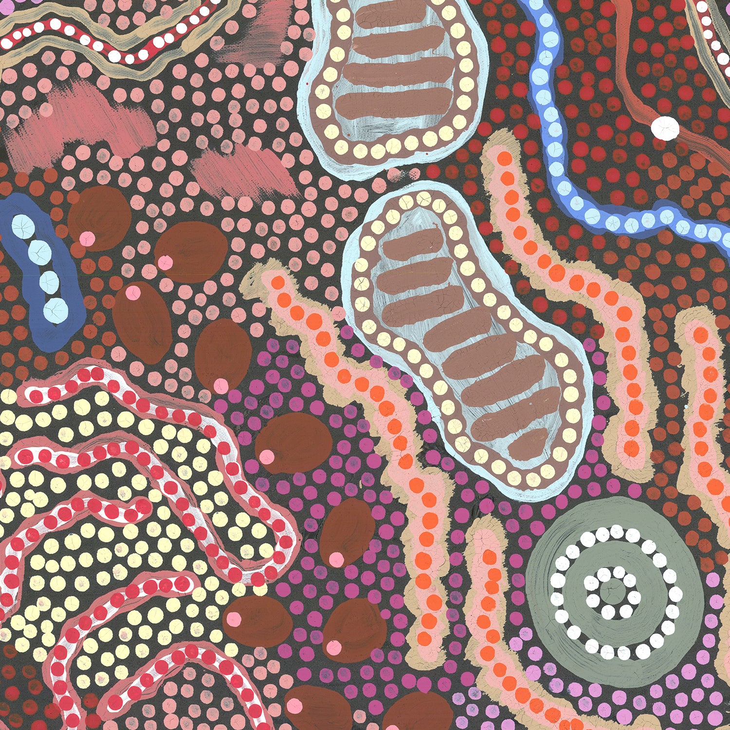 wall-art-print-canvas-poster-framed-Family by the waterhole-8