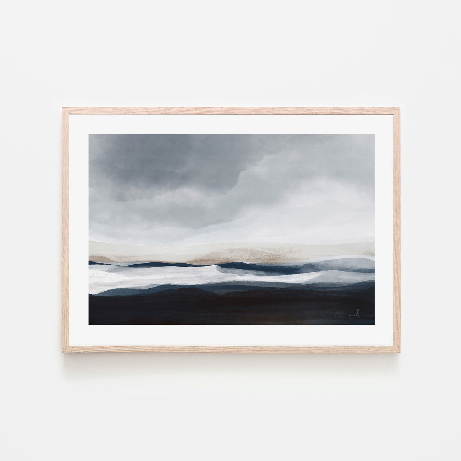 wall-art-print-canvas-poster-framed-Far Away , By Dan Hobday-GIOIA-WALL-ART