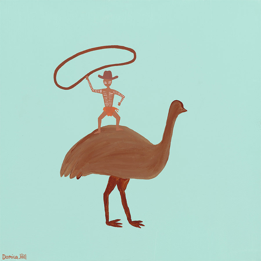 wall-art-print-canvas-poster-framed-Feathers and Rope-1