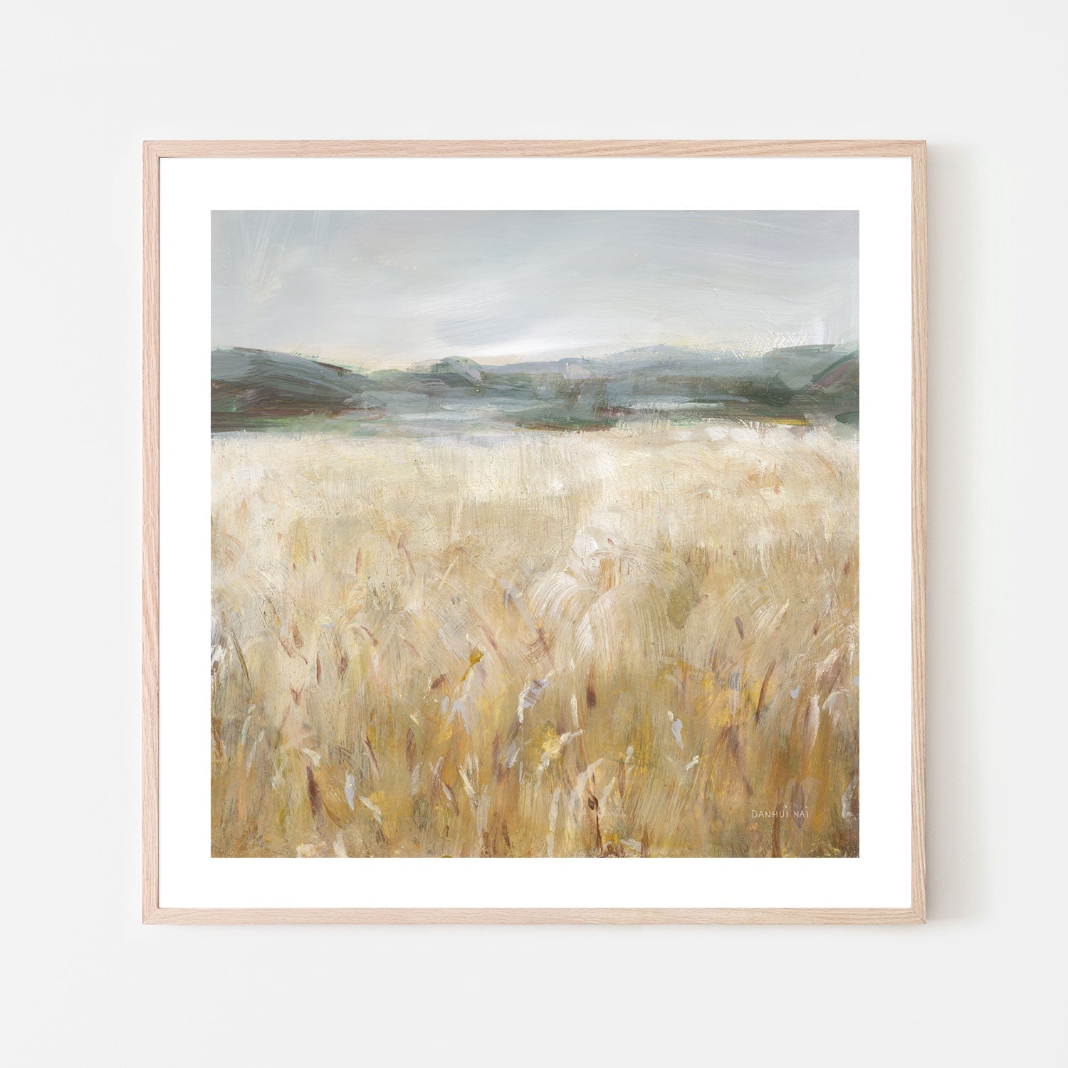 wall-art-print-canvas-poster-framed-Field of Gold, Style B , By Danhui Nai-6