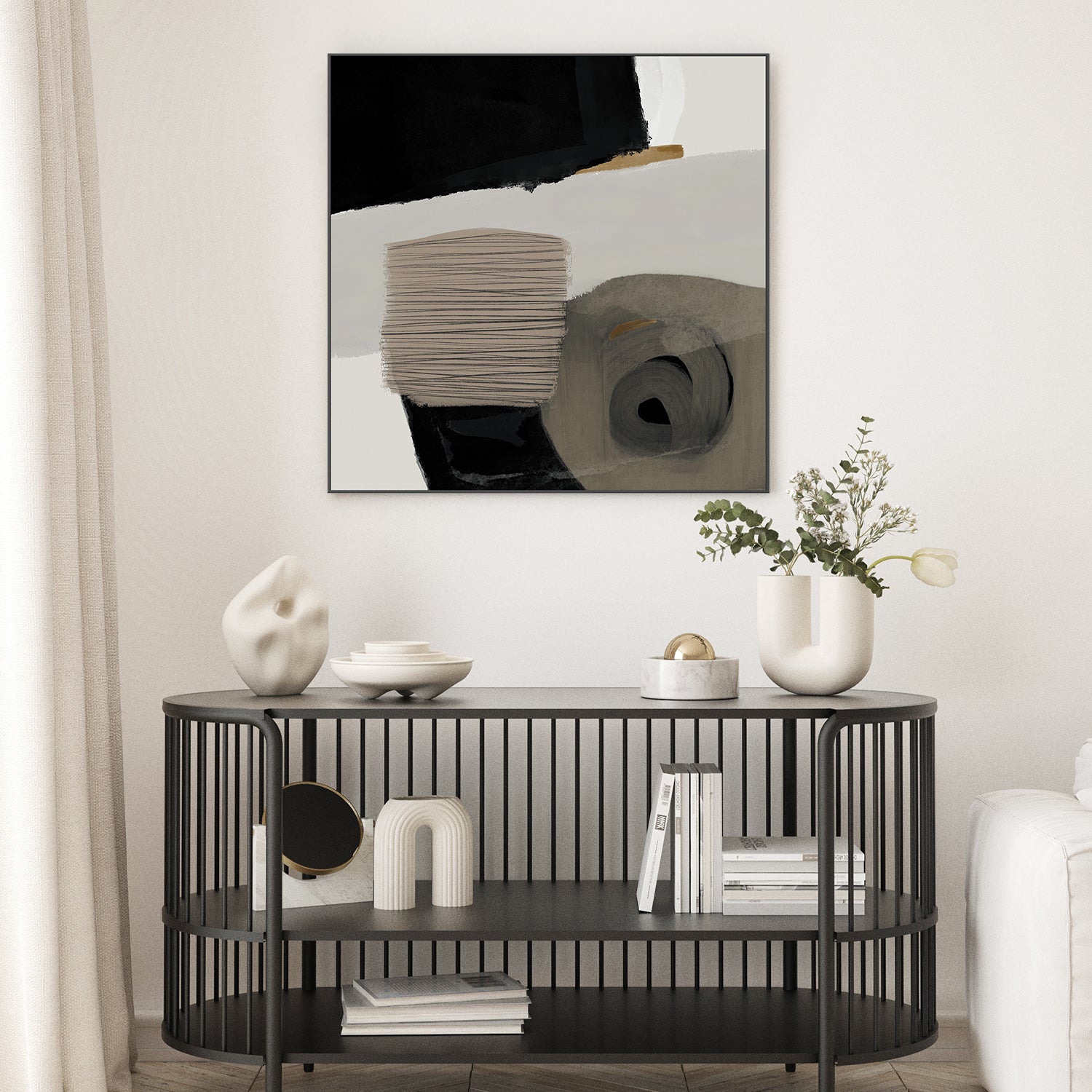 wall-art-print-canvas-poster-framed-Fine Textures, Style A , By Rohan Sharma-7