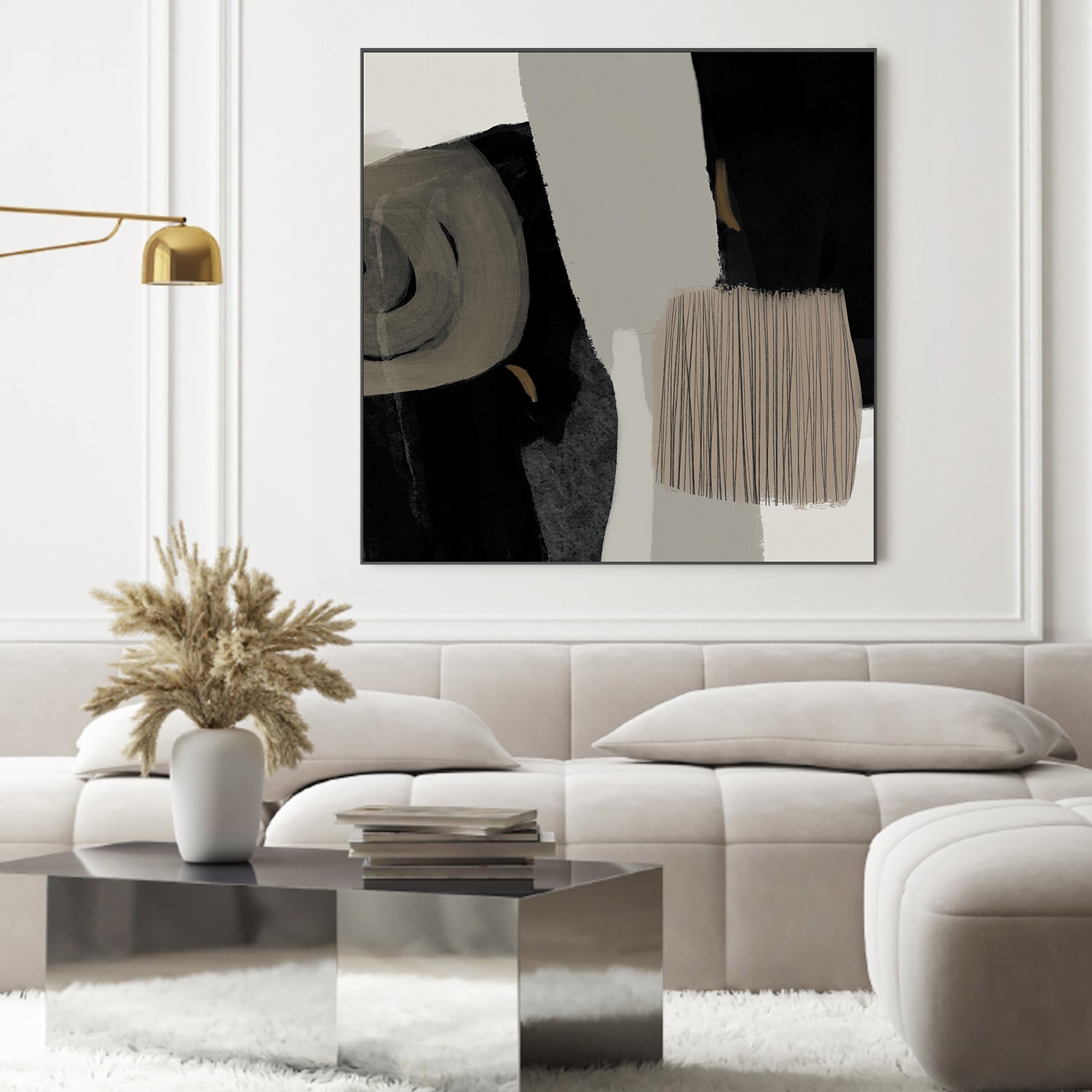 wall-art-print-canvas-poster-framed-Fine Textures, Style B , By Rohan Sharma-2
