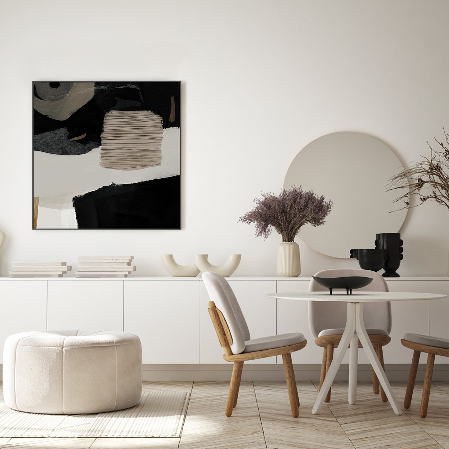 wall-art-print-canvas-poster-framed-Fine Textures, Style C , By Rohan Sharma-7