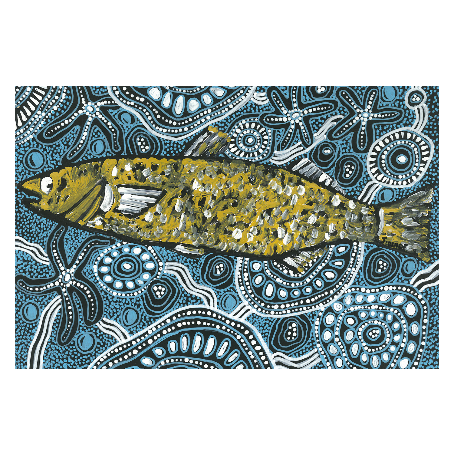 wall-art-print-canvas-poster-framed-Fish in Birak , By Julianne Wade-1