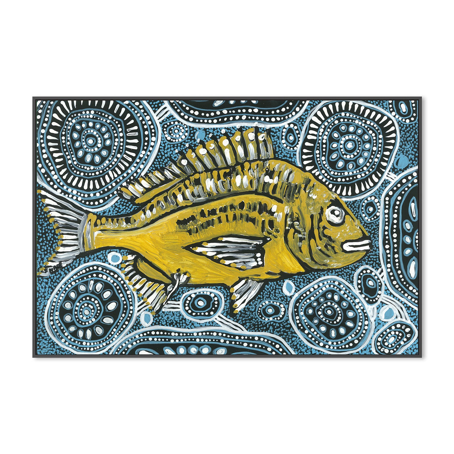 wall-art-print-canvas-poster-framed-Fish Season , By Julianne Wade-3