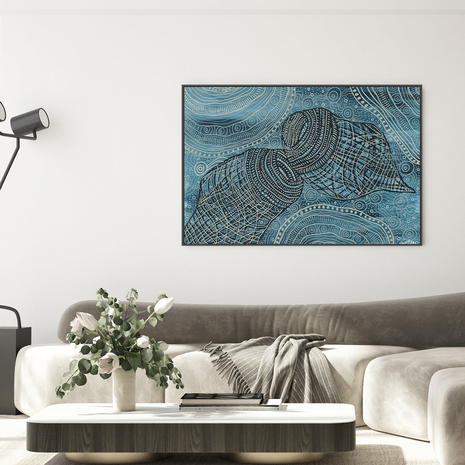 wall-art-print-canvas-poster-framed-Fish Traps , By Julianne Wade-2