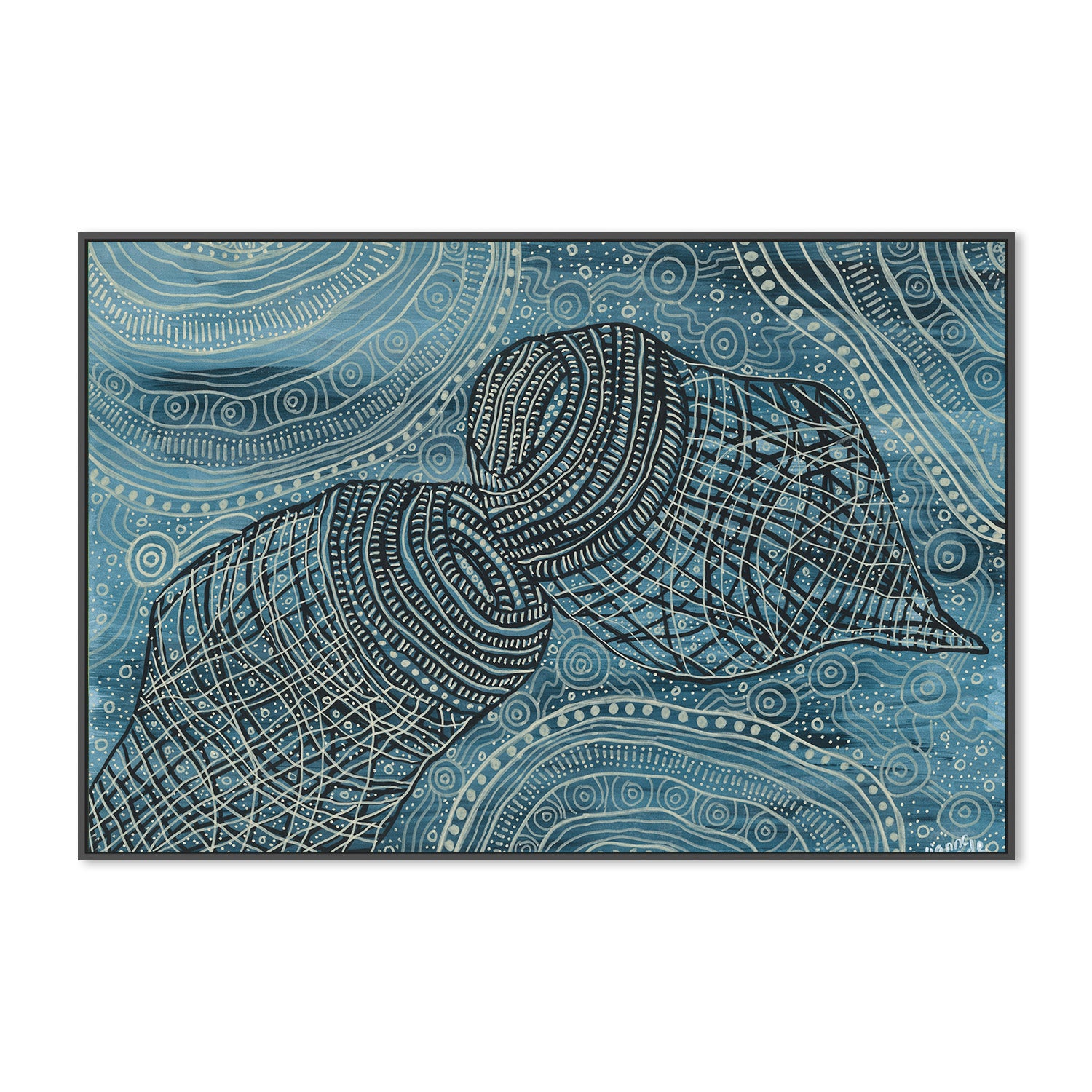 wall-art-print-canvas-poster-framed-Fish Traps , By Julianne Wade-3
