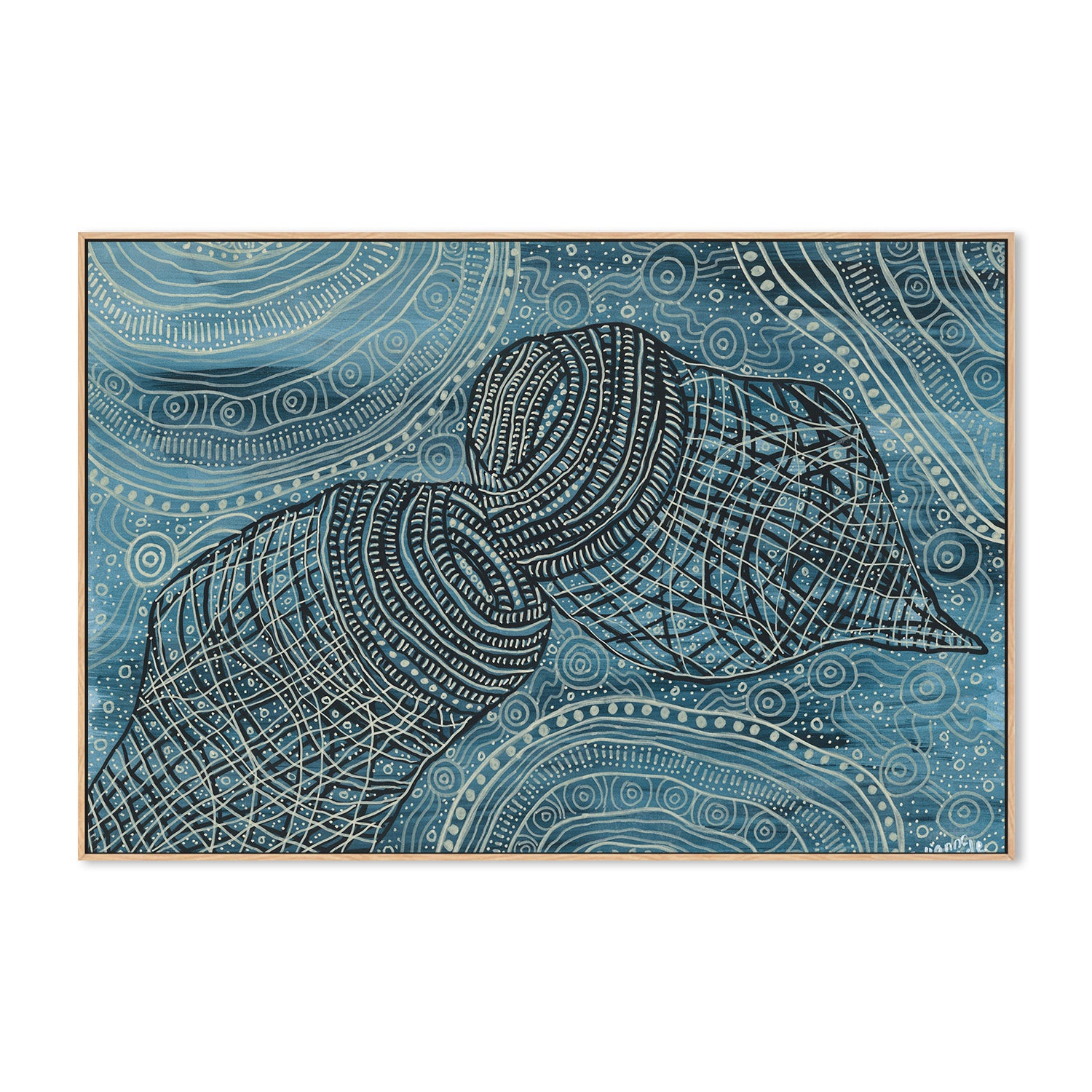 wall-art-print-canvas-poster-framed-Fish Traps , By Julianne Wade-4