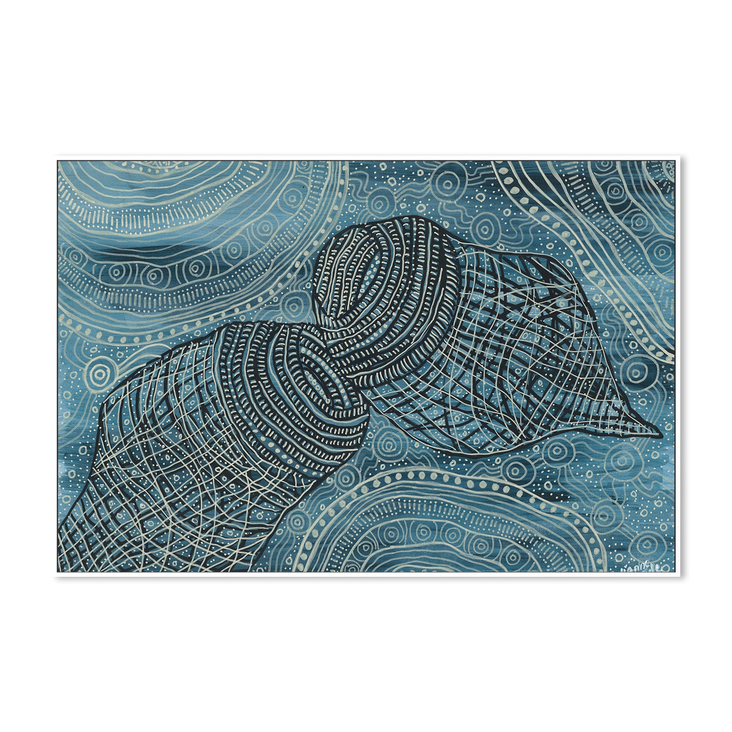 wall-art-print-canvas-poster-framed-Fish Traps , By Julianne Wade-5