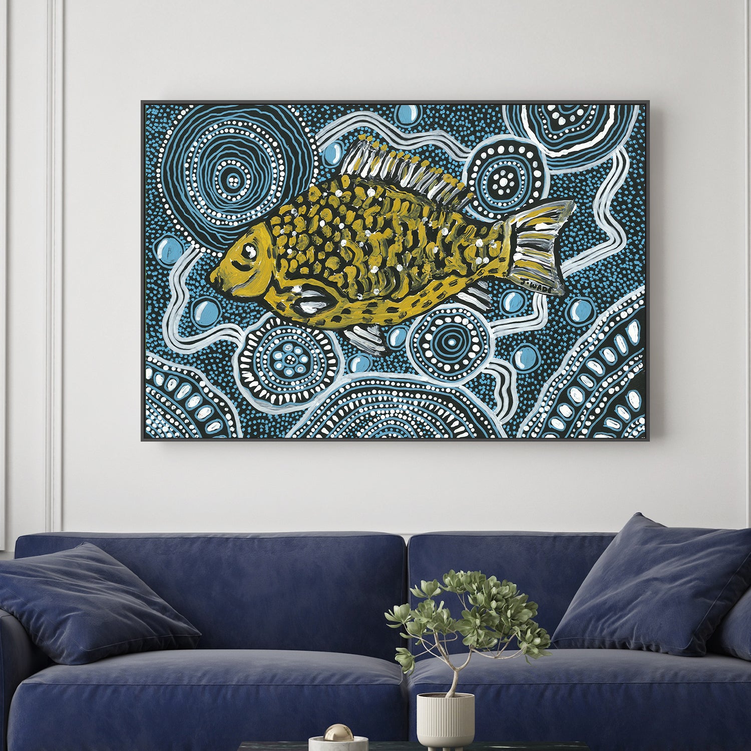 wall-art-print-canvas-poster-framed-Fish Waters , By Julianne Wade-2
