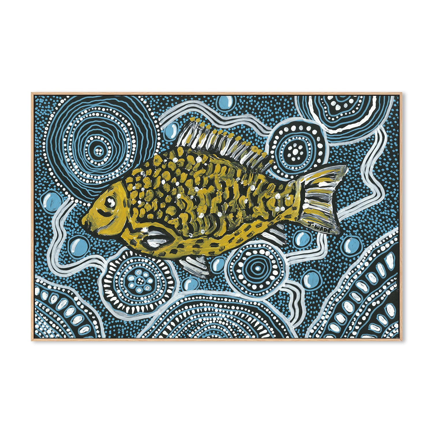 wall-art-print-canvas-poster-framed-Fish Waters , By Julianne Wade-4
