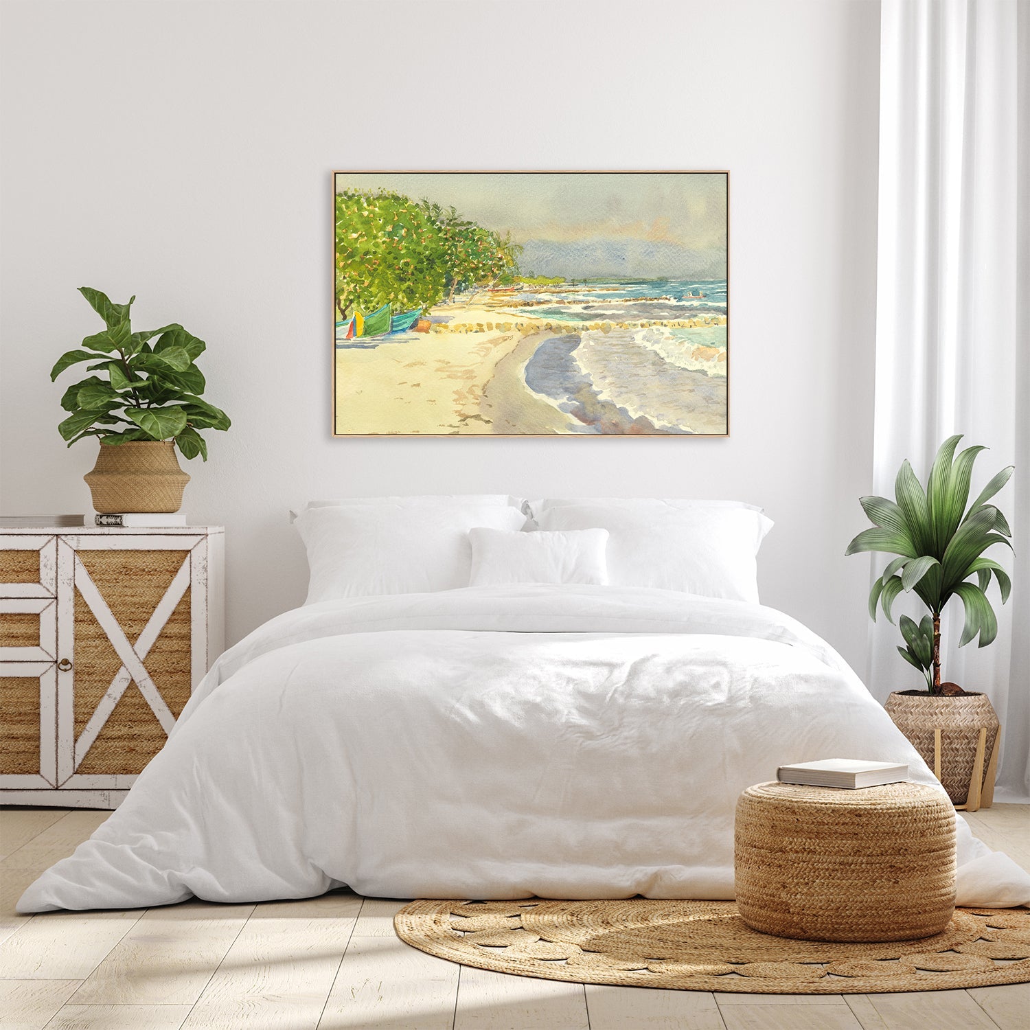 wall-art-print-canvas-poster-framed-Fishing Boats , By David Dallison-7