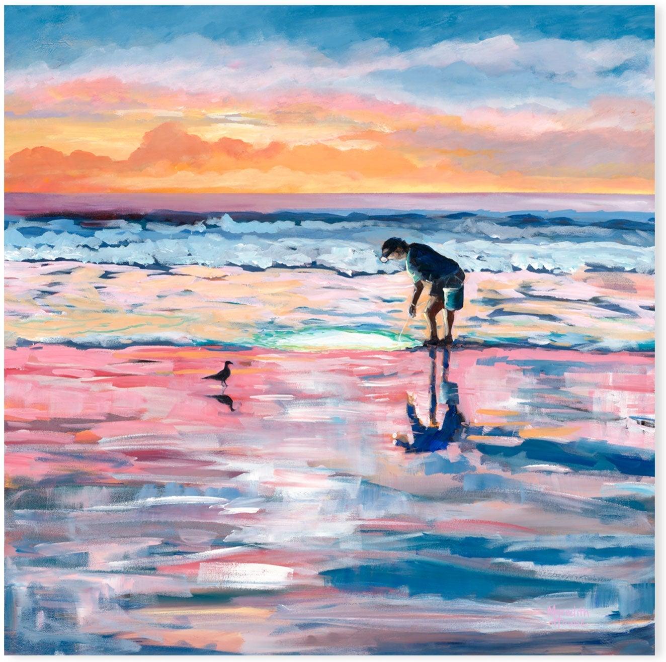 wall-art-print-canvas-poster-framed-Fishing The Shallows , By Meredith Howse-GIOIA-WALL-ART