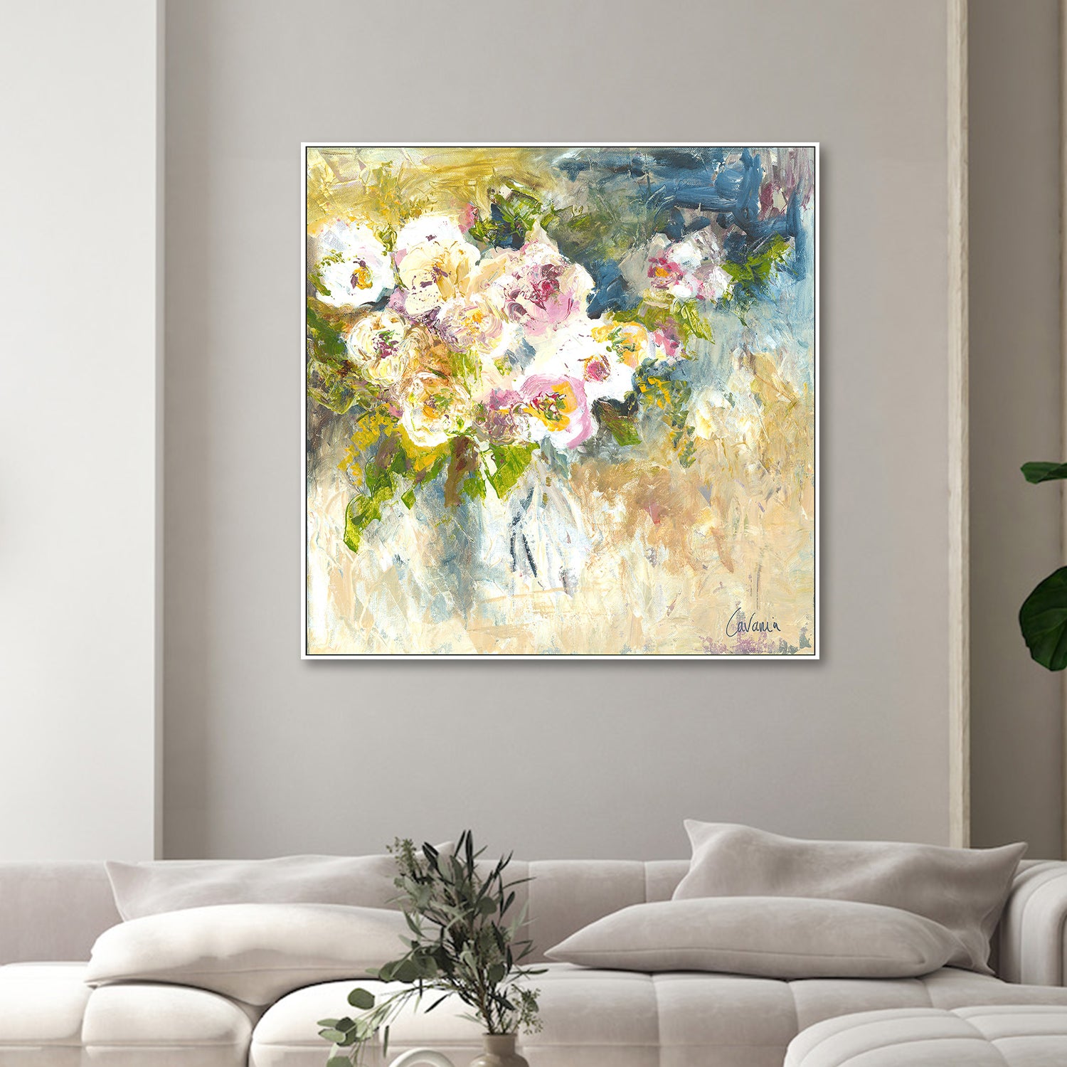 wall-art-print-canvas-poster-framed-Fleur De Jardin, Style B-2