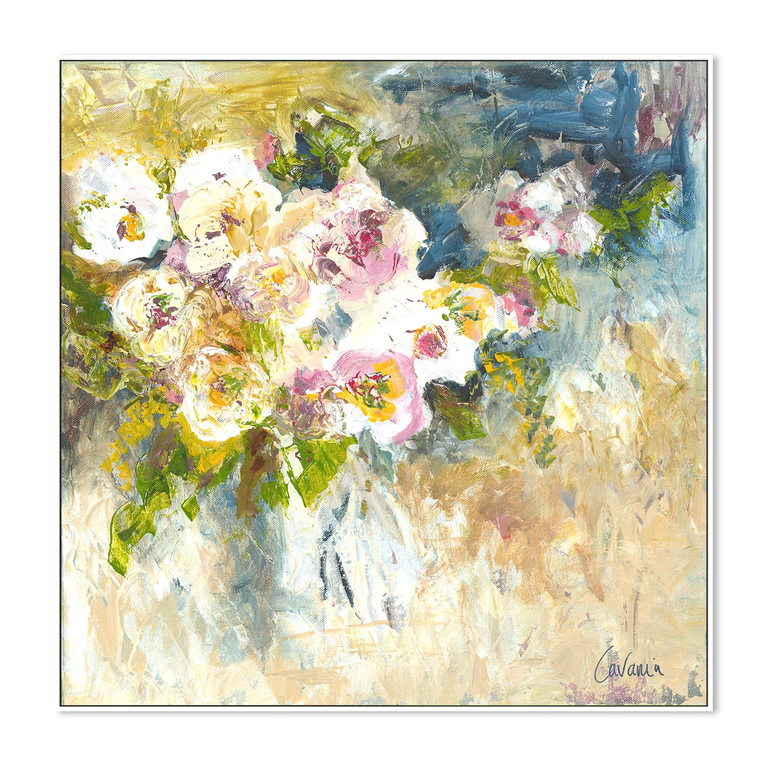 wall-art-print-canvas-poster-framed-Fleur De Jardin, Style B-5