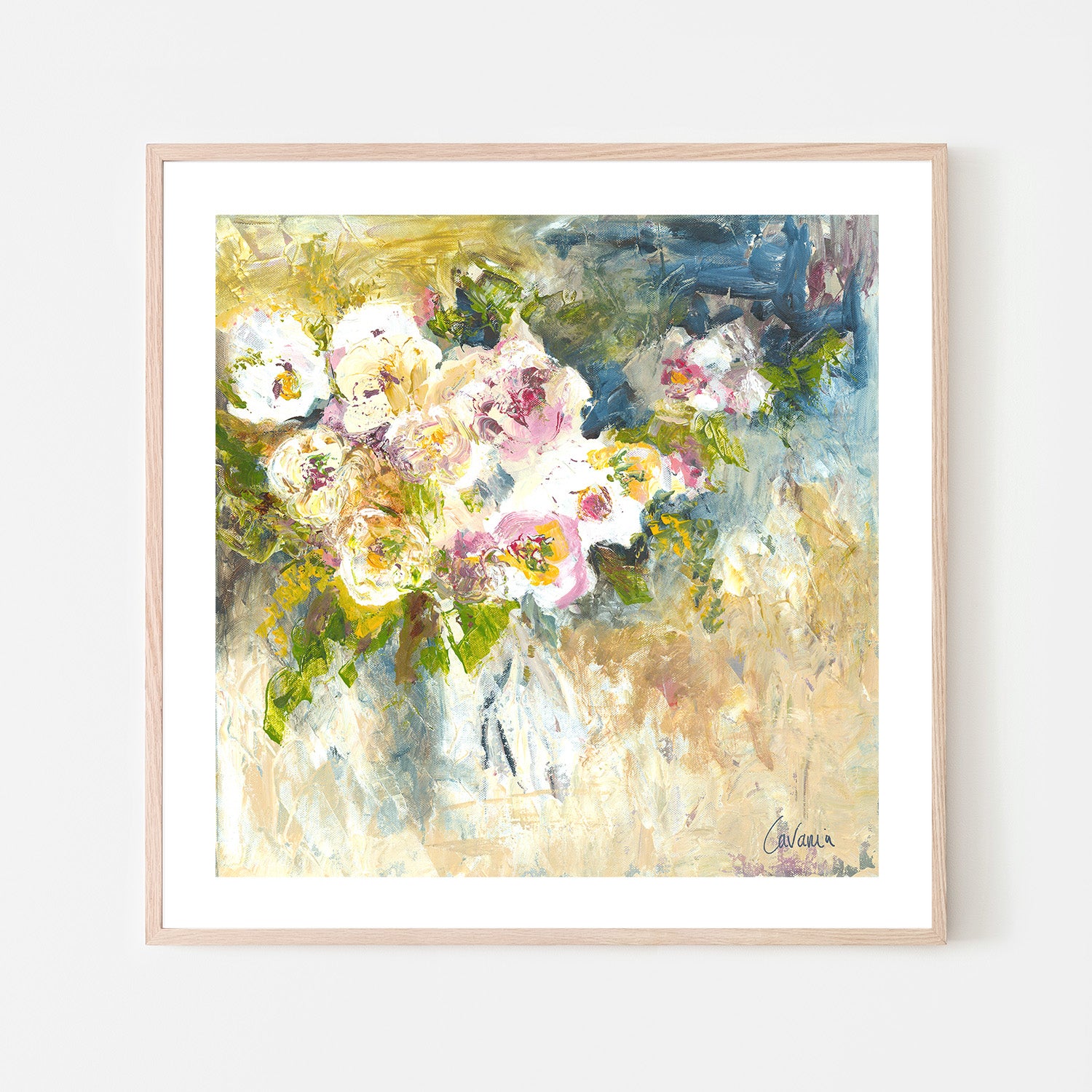wall-art-print-canvas-poster-framed-Fleur De Jardin, Style B-6